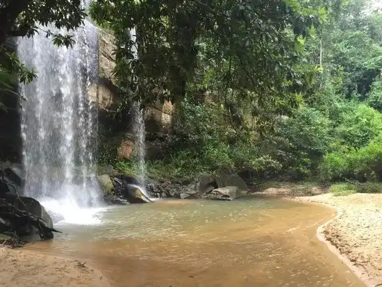 Sheldrick Falls inside Shimba Hills National Reserve Kenya